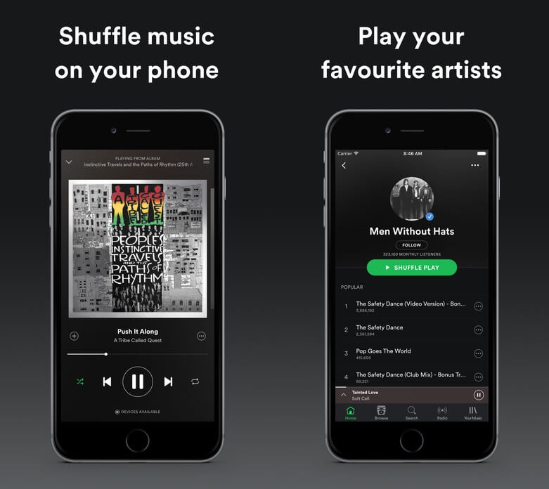 Spotify Free On Iphone Vs Ipad