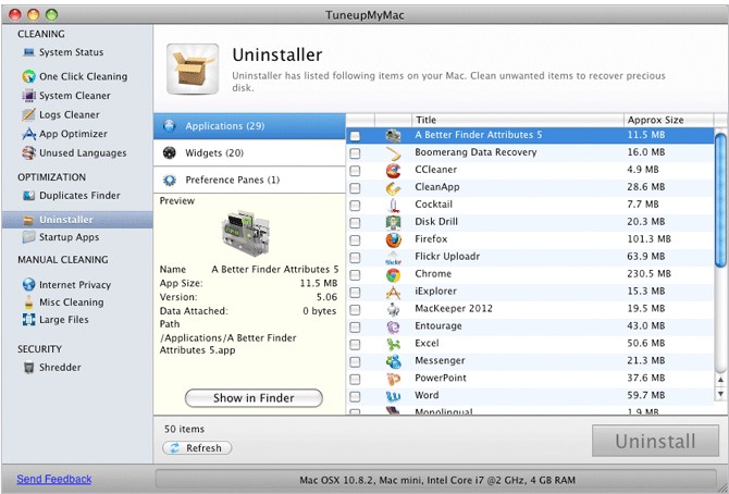 Uninstaller mac freeware