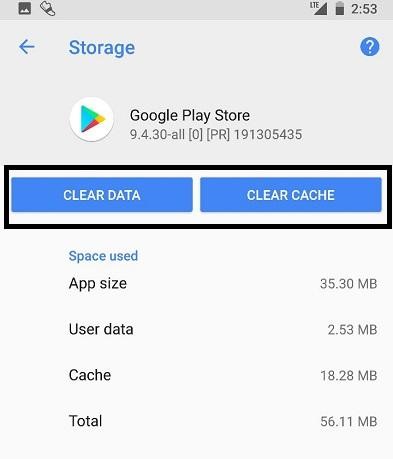 google play app download pending