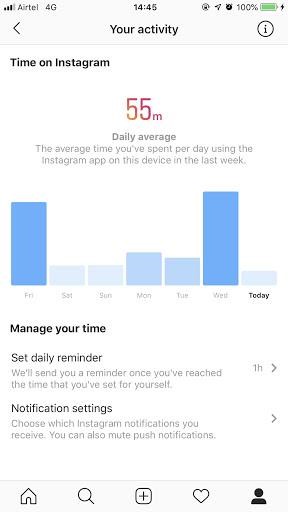 track time you ve spent on instagram instagram activity - how do you see your activity time spent on instagram