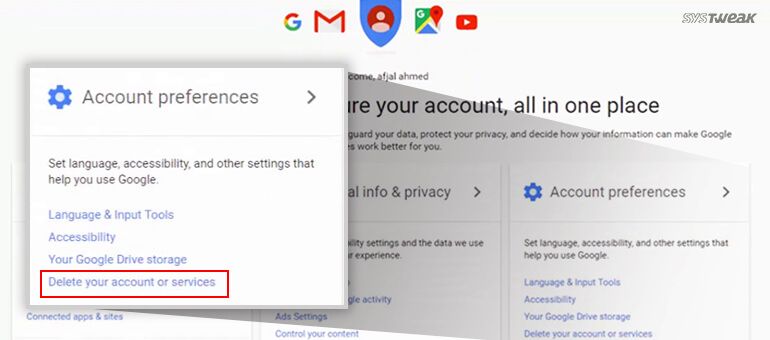 How to Delete Your Gmail Account