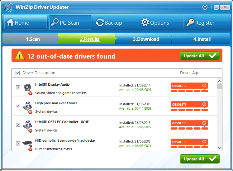 winzip driver updater windows 10 free download