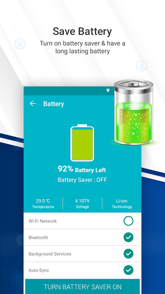 battery charger booster app