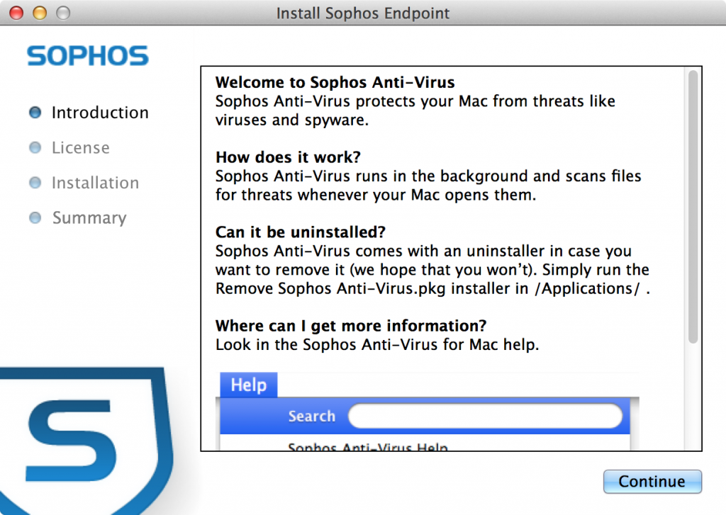 1. sophos antivirus for mac home edition