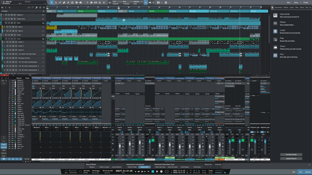 Music Recording Studio Software