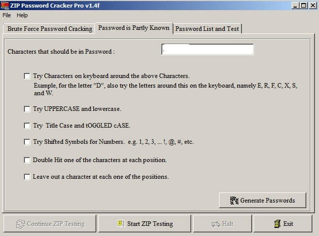 instaling Password Cracker 4.7.5.553