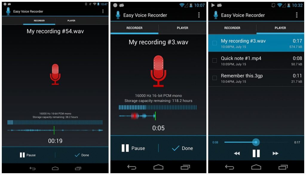 voice recorder app download free