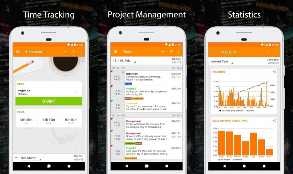 Time Tracking Apps Android