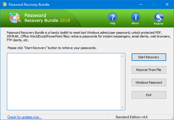 Download top password recovery bundle trial edition