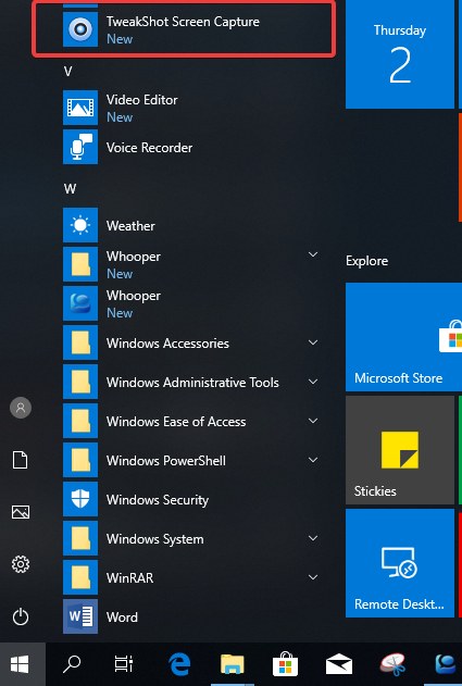 windows start menu shortcut storage location