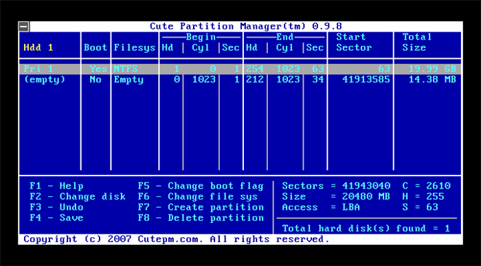 bootable partition manager download