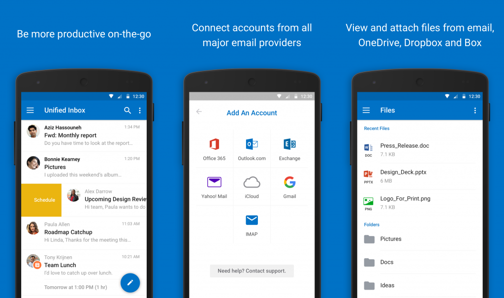 How To Set Up Email In The Outlook For Android App