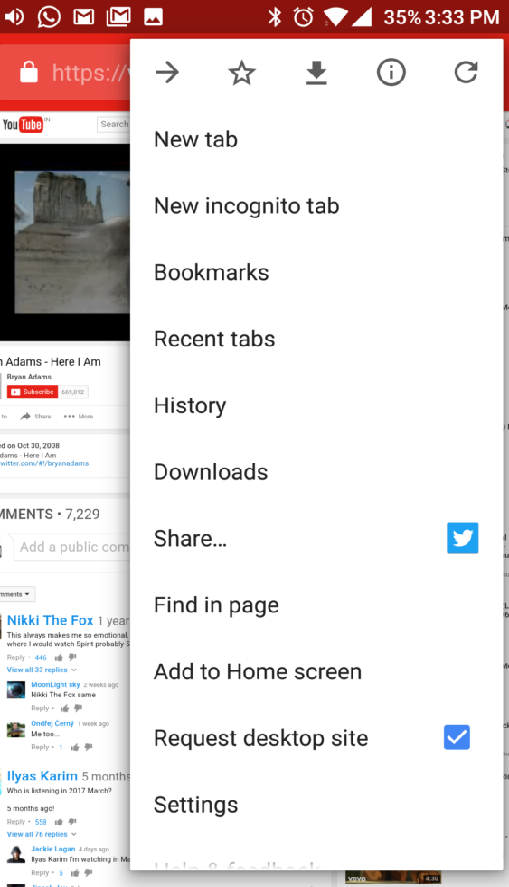 download video instead of playing in browser android
