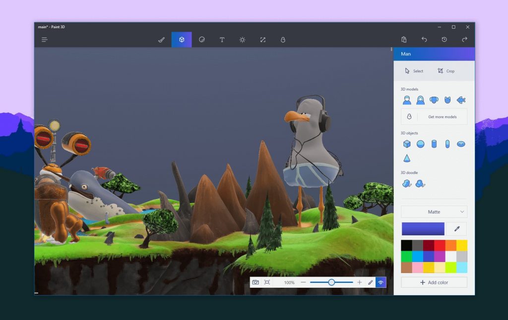 how to use paint 3d windows 10